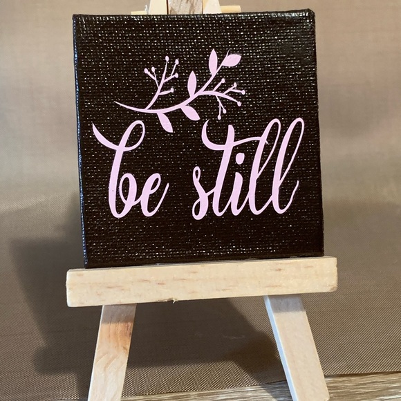 Hand Crafted Other - Mini magnet inspirational canvas